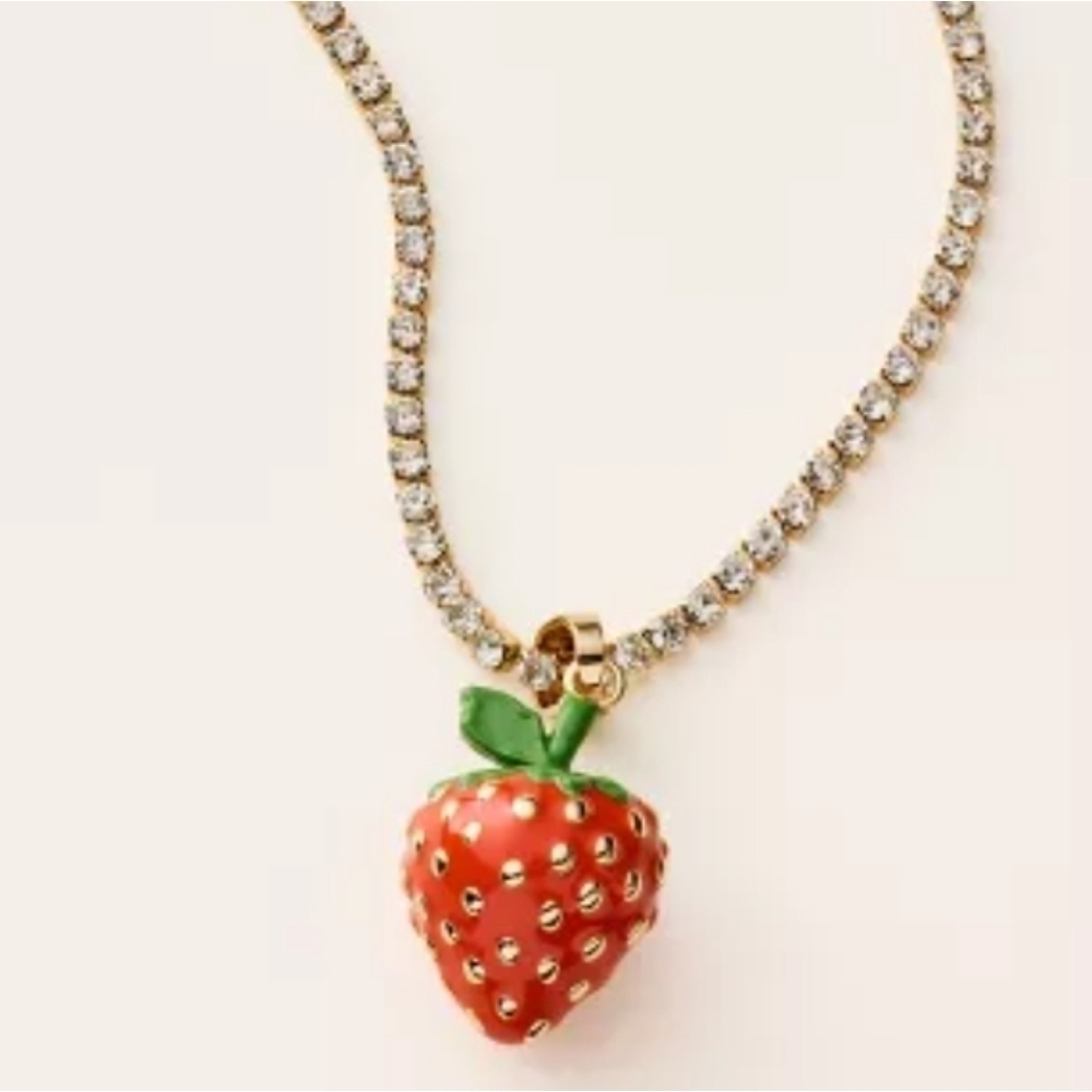 Kate Spade Strawberry Necklace - Picture 3 of 5